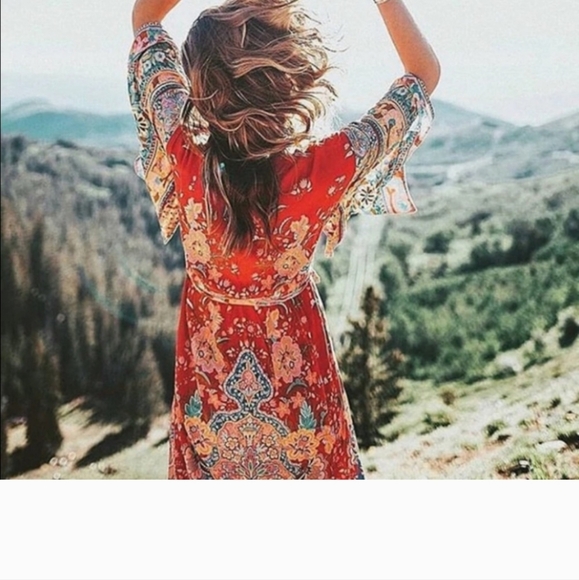 Bohemian Gypsy Kimono - Picture 8 of 11